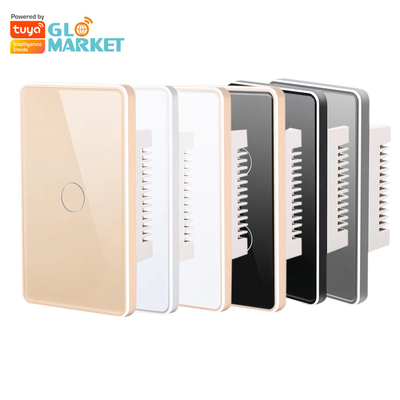 Glomarket Tuya Smart Switch Wifi US Commutateur électrique de mur Google Home Alexa Lamp Light Touch Commutateur de commande d'application