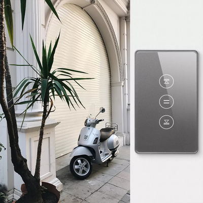 Glomarket nous commutateur intelligent Alexa Google Home de volet en Tuya Wifi de rideau de commutateur de contact de bouton de contrôle intelligent standard de voix