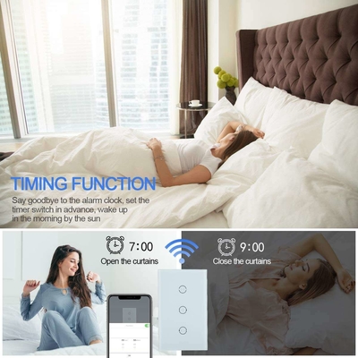 Glomarket Wifi Smart Tuya Alexa Google Home Contrôle vocal Garage ouvreur de porte télécommandé Smart Life Commutateur électrique