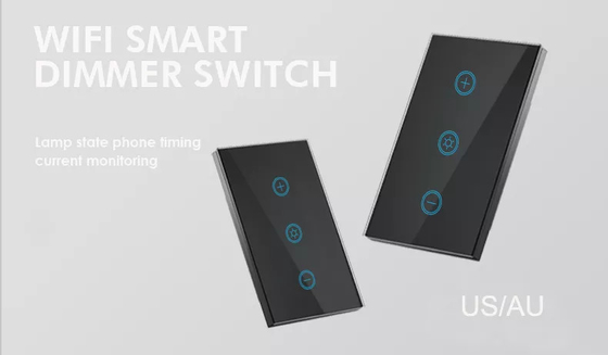 Glomarket US Standard Dimmer Commutateur sans fil électrique Commutateur intelligent Intelligent Mur Dimmer Commutateur lumineux Smart Home Automatisation