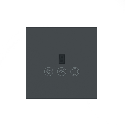 Glomarket Tuya Wifi Smart Fan Switch Tuya Smart Switch Ventilateur vitesse de la lumière allumée et éteinte commande vocale commande EU / US Standard