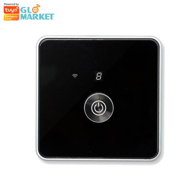 Glomarket Smart Home Dimmer Commutateur Tuya Zigbee Contrôle vocal Bouton d'obscurcissement Ajustez la luminosité avec affichage numérique