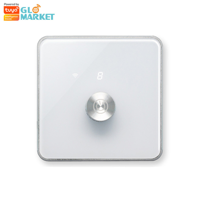 Glomarket Smart Home Dimmer Commutateur Tuya Zigbee Contrôle vocal Bouton d'obscurcissement Ajustez la luminosité avec affichage numérique