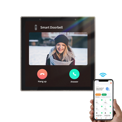 Glomarket Tuya Smart 4 pouces multi-fonctionnel écran tactile Panneau de commande Alexa voix Zigbee contrôle central