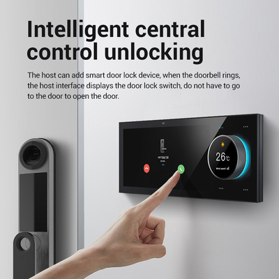 Glomarket Tuya Wifi Smart 6 pouces Panneau de commande multifonctionnel intégré à la Zigbee Gateway Contrôleur domestique intelligent hôte intelligent