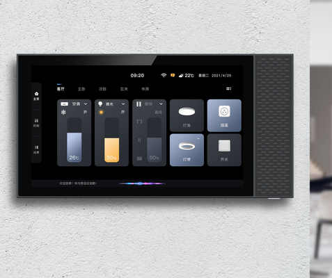 Glomarket Tuya Smart 7 pouces Home Zigbee Gateway Wifi Panneau de commande intelligent multi-fonction Ble Music Centre d'écran tactile mural