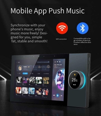 Glomarket Tuya Wifi Smart 7 pouces Panneau de commande multifonctionnel Ble musique mur écran tactile Zigbee Hub Gateway contrôle central