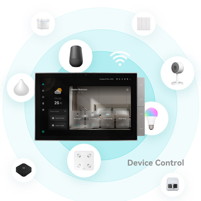 Glomarket Tuya Panneau de commande de la maison intelligente 10 pouces Écran BLE Zigbee Gateway Interphone du bâtiment Compatible