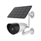 Caméra imperméable extérieure solaire intelligente de détection de mouvement de degré de sécurité à la maison de la caméra 1080p Hd de Wifi