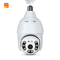 Caméra sans fil de Ptz d'ampoule de sécurité de voix de 3MP Hd Night Vision de Wifi de dôme bi-directionnel de caméra