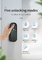Serrure de porte en aluminium de Smartlife de serrure biométrique d'empreinte digitale de Smartlife Tuya